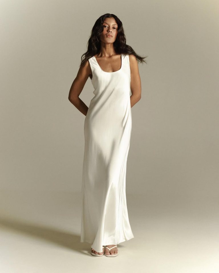 VISCOSE SLIP DRESS