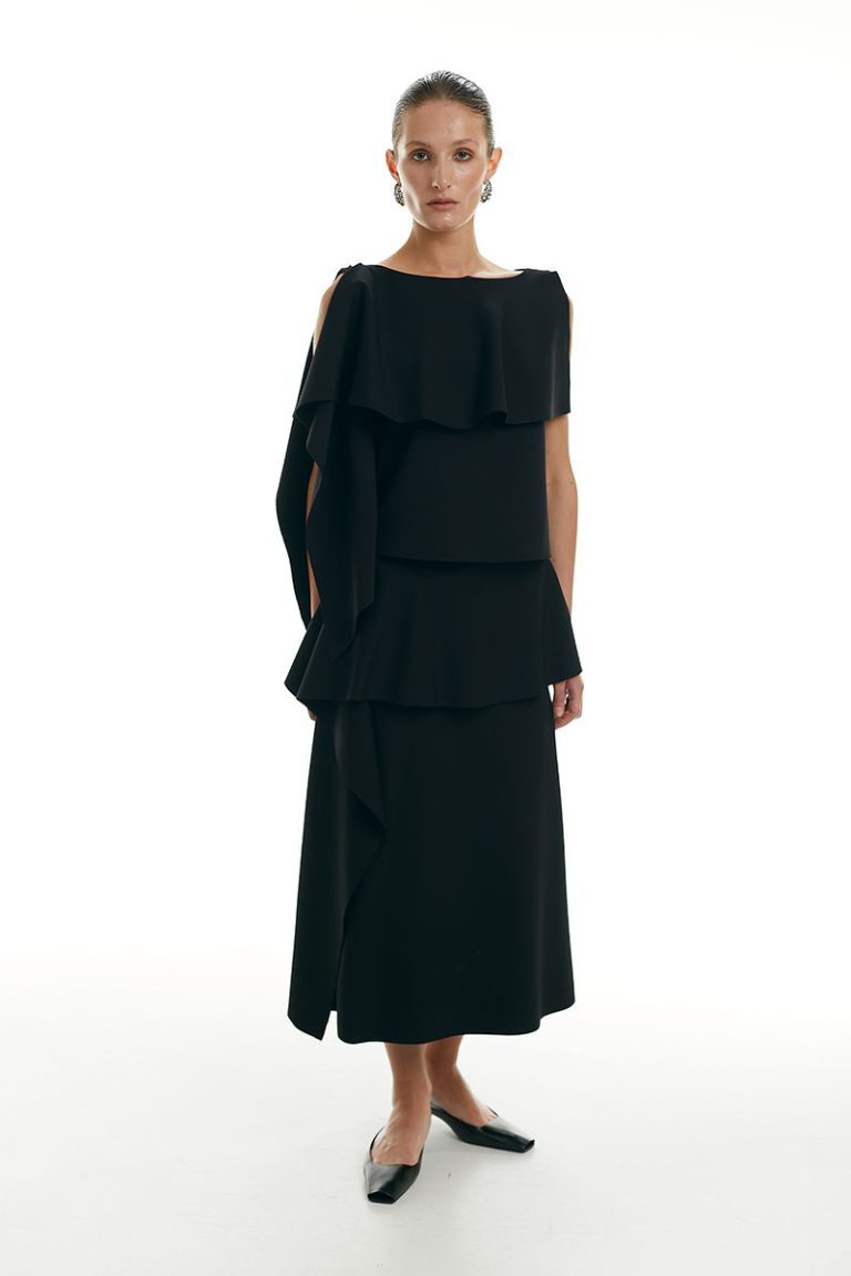Seoul Detail Midi Skirt