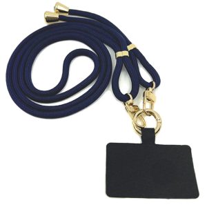 Mobile Base Necklace Blue Gold