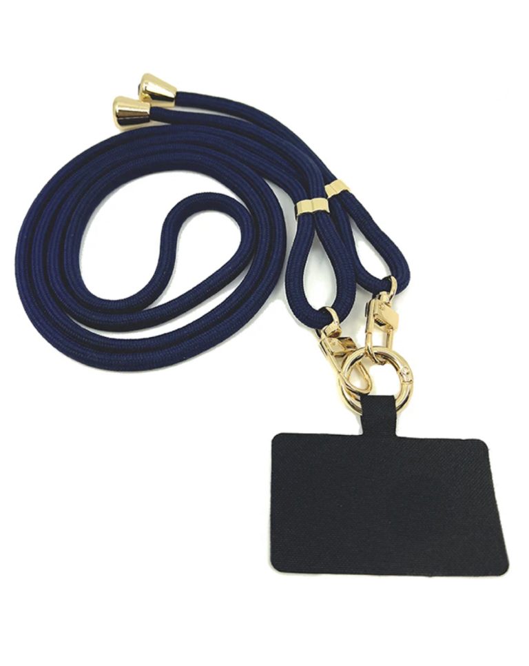 Mobile Base Necklace Blue Gold