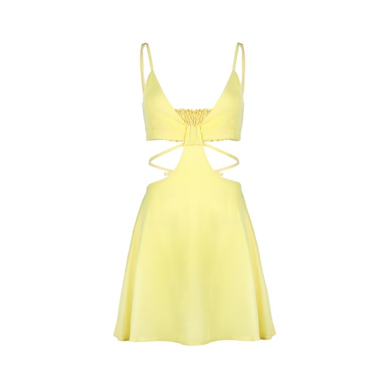 GAYA yellow sundress
