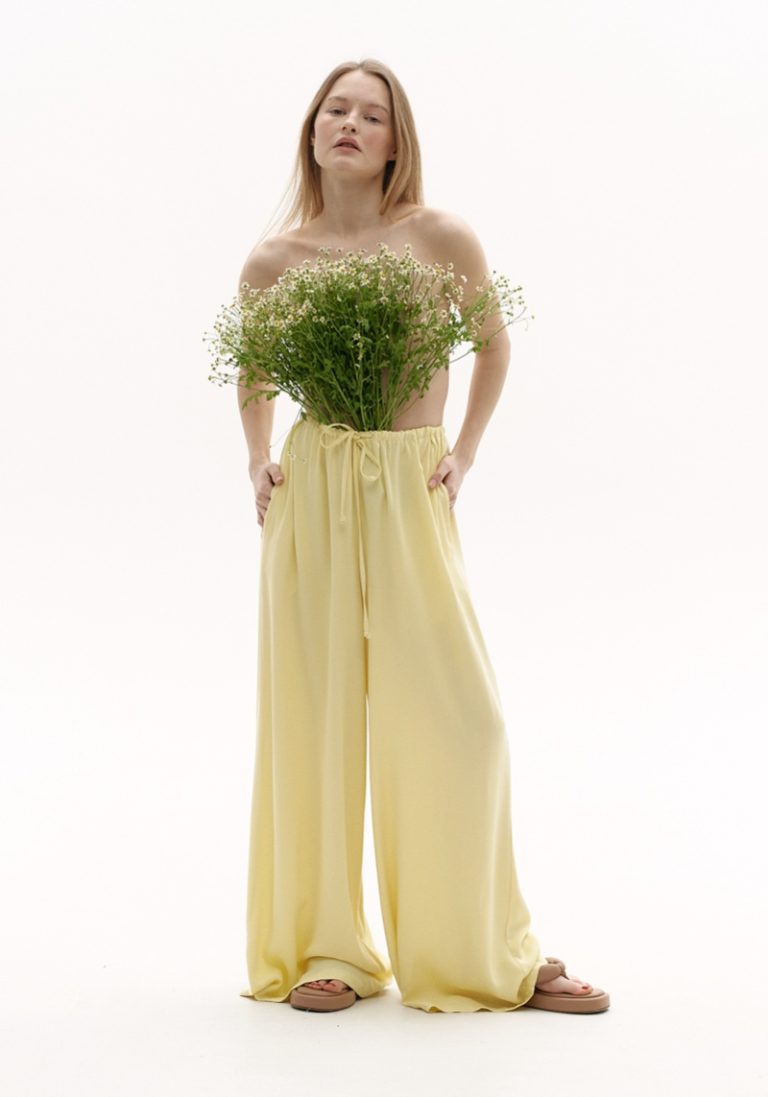 PHANGAN yellow pants