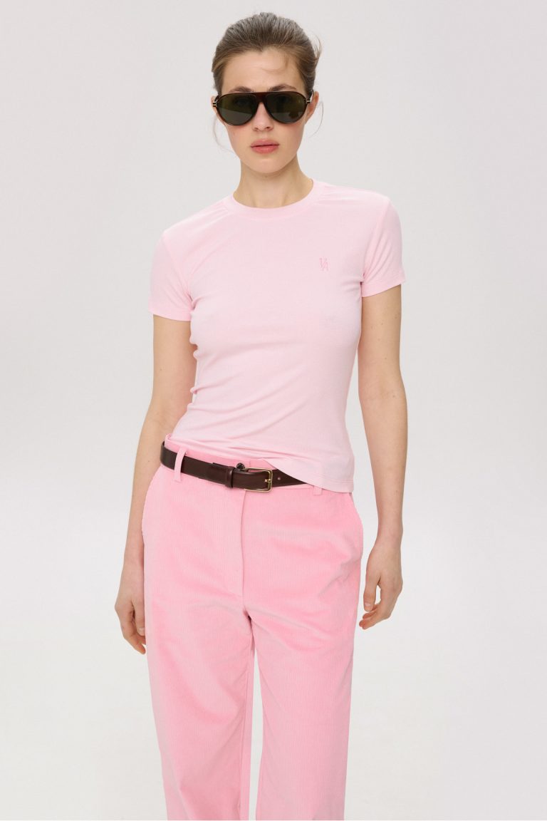 Ribbed T-shirt