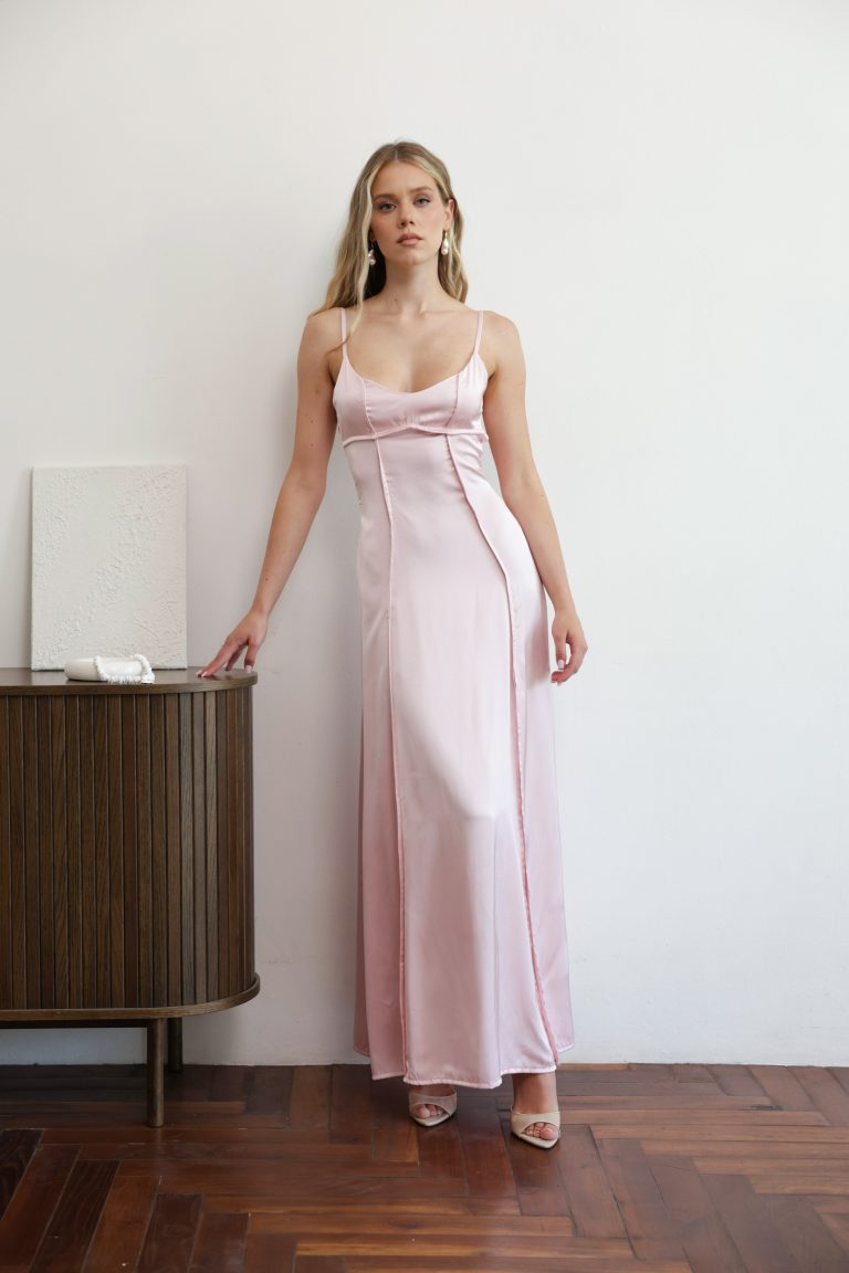 AMELIE pink dress